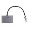 UGREEN CM449 USB-A uz HDMI + VGA 1080P displeja adapteris