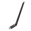 UGREEN CM763 AX900 USB Wi-Fi 6 adapteris, divu joslu, 1200 Mbps ar augstas pastiprinājuma antenām