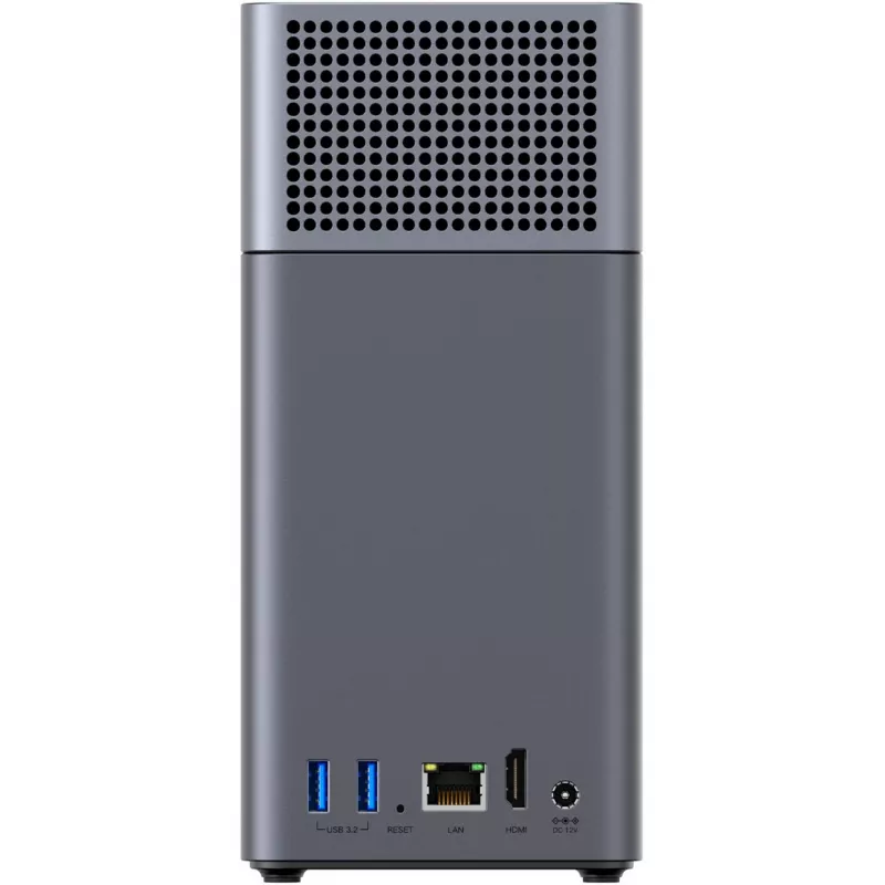 UGREEN DH2300 + 2x 6 TB Seagate IronWolf HDD komplekts (Melns)
