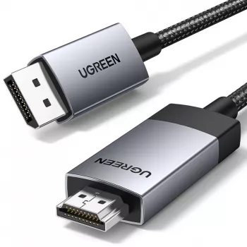 UGREEN DP119 DisplayPort to HDMI kabelis 2m 4K 60Hz Pelēks