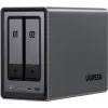 UGREEN DXP2800+ 2x Seagate IronWolf HDD komplekts - 2 vietu NAS ar Intel Celeron N5105, 8 GB DDR4, 2x 2.5GbE, 2x 4TB HDD iekļauti