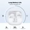 UGREEN EchoBuds Magic bezvadu austiņas ar aktīvo trokšņu slāpēšanu, Bluetooth 5.2, IPX5 ūdensizturība – balta