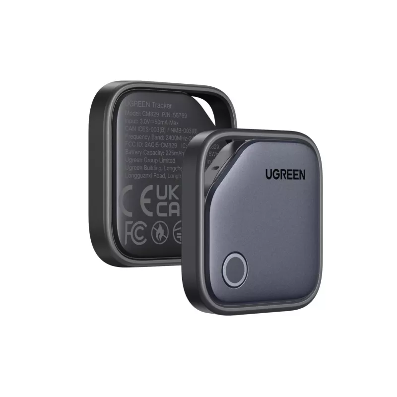 UGREEN FineTrack Bluetooth izsekotājs CM829 Samsung SmartThings, melns