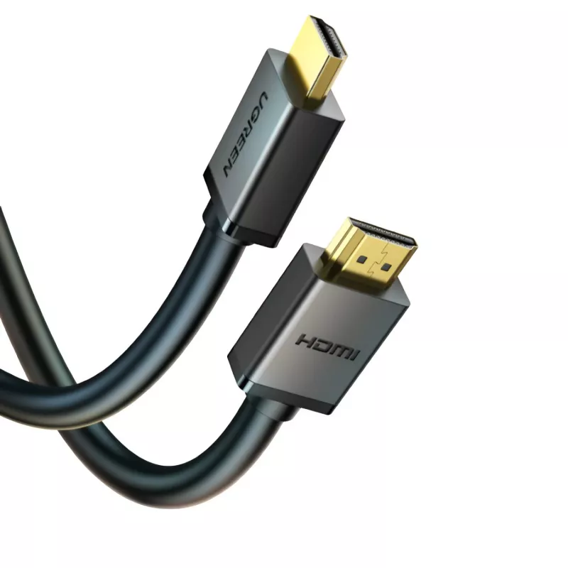 UGREEN HD104-10107 HDMI 2.0 kabelis 4K@60Hz vīrietis-vīrietis 2m melns