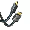 UGREEN HD104 HDMI 2.0 kabelis 4K 60Hz HDR 18Gbps vīrietis pret vīrieti 10m melns