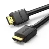 UGREEN HD104 HDMI 2.0 kabelis 4K 60Hz HDR 18Gbps vīrietis pret vīrieti 10m melns