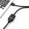 UGREEN HD106 HDMI-DVI kabelis, 2m, melns, 1080p, zeltīti kontakti, trīskāršs ekranējums