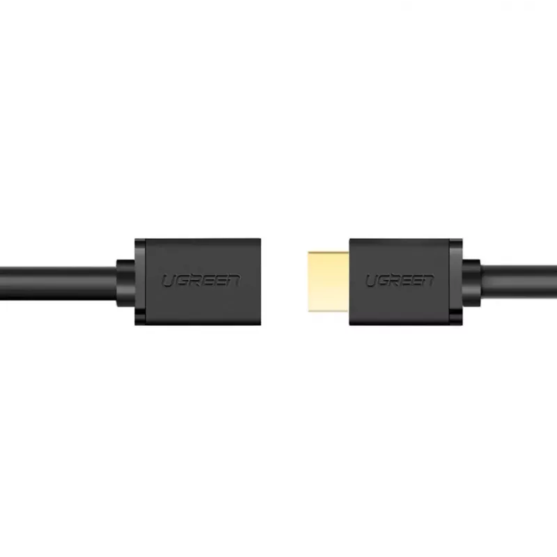 UGREEN HD107 10141 HDMI pagarinājuma kabelis 1m - Melns