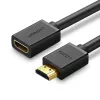 UGREEN HD107 10141 HDMI pagarinājuma kabelis 1m - Melns