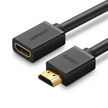 UGREEN HD107 10141 HDMI pagarinājuma kabelis 1m - Melns