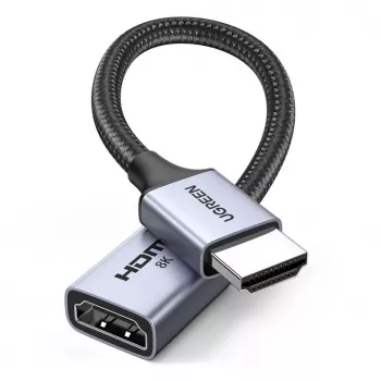 UGREEN HD165 HDMI 2.1 pagarinājuma kabelis 0,15 m - Pelēks