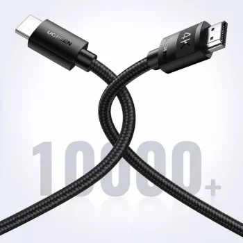UGREEN HDMI 2.0 kabelis 4K 2m Melns (HD119 40101)