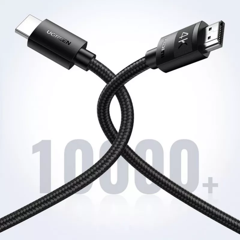 UGREEN HDMI 2.0 kabelis 4K 2m Melns (HD119 40101)