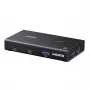UGREEN HDMI 2.0 KVM slēdzis 2-in-1 Out, 2 datori 1 monitors, 4K@60Hz, 3 portu USB 2.0 centrmezgls, pogas un karsto taustiņu pārslēgšana, alumīnija sakausējums, HDCP 2.2, HDR10