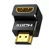 UGREEN HDMI leņķa adapteris 90 grādi apakšā 4K 60Hz HD112 Melns