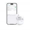 UGREEN HiTune P3 iekšējās bezvadu austiņas ar hibrīdo ANC, 35dB trokšņu slāpēšanu, 4-mikrofonu ENC, 30H akumulatoru, IPX5, Bluetooth 5.2, zemu latentumu, baltas