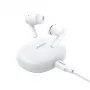 UGREEN HiTune P3 iekšējās bezvadu austiņas ar hibrīdo ANC, 35dB trokšņu slāpēšanu, 4-mikrofonu ENC, 30H akumulatoru, IPX5, Bluetooth 5.2, zemu latentumu, baltas