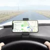 UGREEN LP189 60796 Auto Telefona Turētājs ar Paneļa Sprādzi - Melns
