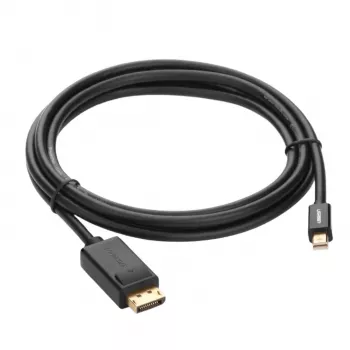 UGREEN Mini DisplayPort uz DisplayPort kabelis 1,5 m melns