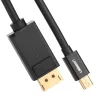 UGREEN Mini DisplayPort uz DisplayPort kabelis 1,5 m melns