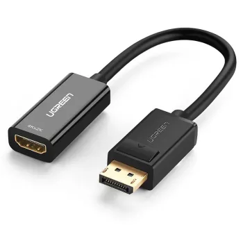 UGREEN MM137 DisplayPort uz HDMI adapteris 4K/1080p Melns