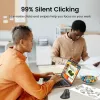 UGREEN Multi-Mode vertikālā pele Bluetooth un 2.4G bezvadu – melna