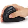 UGREEN Multi-Mode vertikālā pele Bluetooth un 2.4G bezvadu – melna