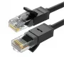 UGREEN NW102-20159 Cat6 UTP Ethernet kabelis 1m - Melns