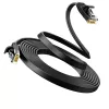 UGREEN NW102 Cat.6 UTP Ethernet komutācijas kabelis RJ45 - 10m melns