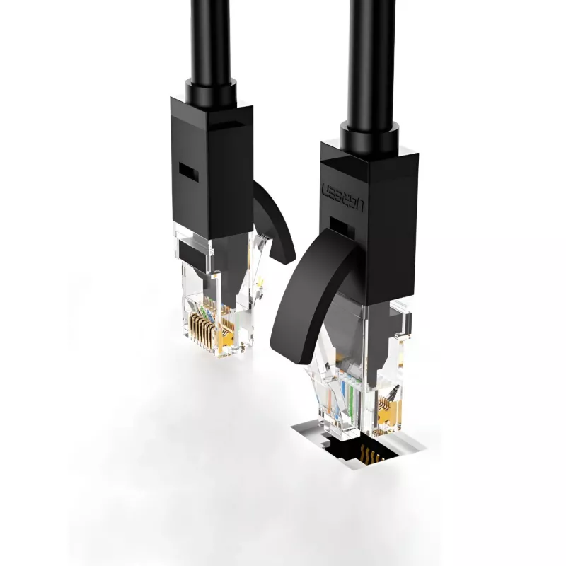 UGREEN NW102 Cat6 UTP Ethernet Patch Cable RJ45 10m Melns