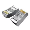 UGREEN NW111 RJ45 Cat6 Ethernet tīkla savienotājs, 100 gab. - Sudraba/Caurspīdīgs