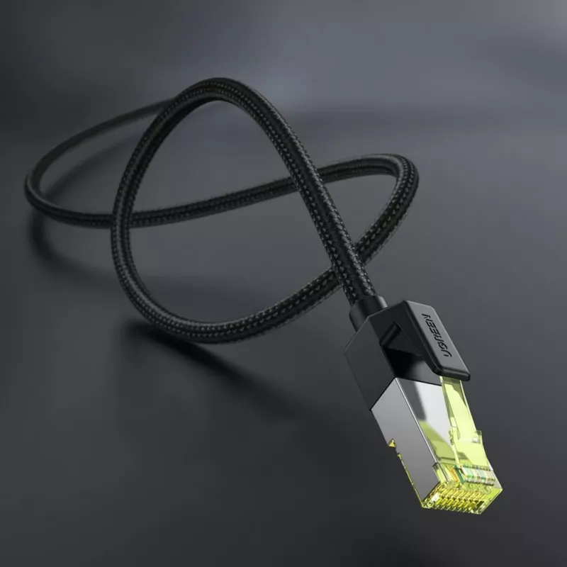 UGREEN NW150 Cat 7 Ethernet Patch Cable 3m - Melns