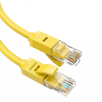 UGREEN RJ45 CAT6 0,5 m LAN tīkla kabelis - 1Gbps, 250MHz - dzeltens