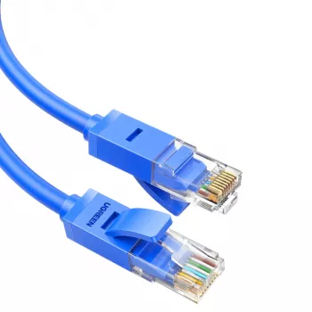 UGREEN RJ45 CAT6 2m LAN tīkla kabelis – 1Gbps, 250MHz – zils