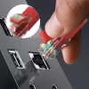 UGREEN RJ45 CAT6 Ethernet 0,5 m LAN tīkla kabelis - sarkans (1Gbps, 250MHz)