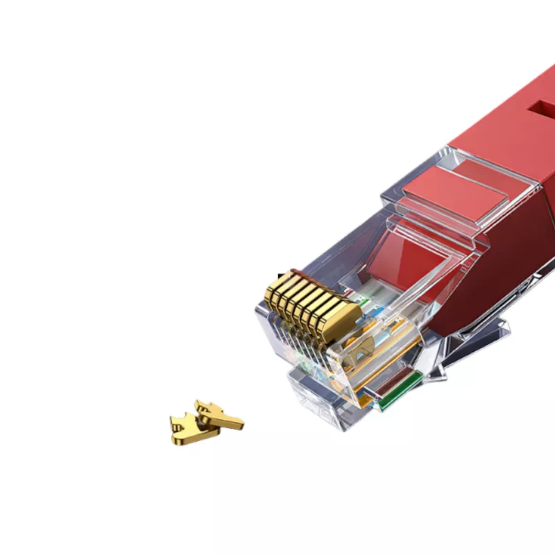 UGREEN RJ45 CAT6 Ethernet 0,5 m LAN tīkla kabelis - sarkans (1Gbps, 250MHz)