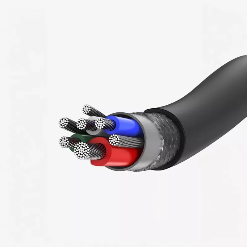 UGREEN US300 USB-C uz USB-C kabelis 480Mbps 5A 1m Melns