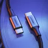 UGREEN US316 USB-C to USB-C kabelis 100W 5A 480Mbps 1,5m Pelēks