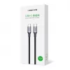 UGREEN US316 USB-C uz USB-C kabelis 100W 5A 480Mbps 1m Melns