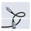 UGREEN US372 USB-C uz USB-C kabelis 100W 5A 10Gbps 0.5m Pelēks