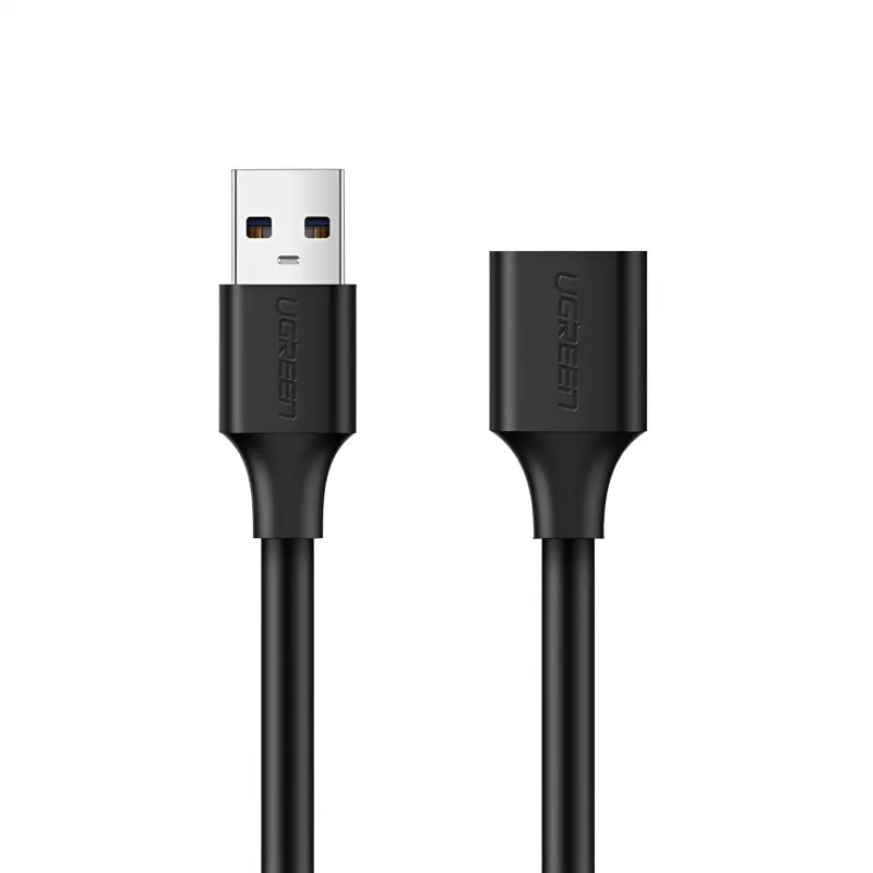 UGREEN USB 2.0 pagarinājuma kabelis – A tipa vīriešu uz sieviešu, 480Mbps datu pārraide – 2M