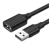 UGREEN USB 2.0 pagarinājuma kabelis – A tipa vīriešu uz sieviešu, 480Mbps datu pārraide – 2M