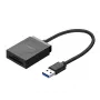 UGREEN USB 3.0 divu slotu karšu lasītājs SD/TF kartēm – 5Gbps datu pārsūtīšana