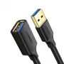 UGREEN USB 3.0 pagarinātājs 3m Melns Vīrietis uz Sievieti SuperSpeed 5Gbps
