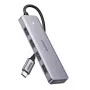 UGREEN USB 3.0 Hub 4-Port ar 1m kabeli - Melns (CM219)
