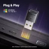 UGREEN USB Bluetooth 5.4 Adapter - CM748 Melns