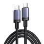 UGREEN USB-C uz USB-C uzlādes kabelis USB 2.0 240W PD 3.1, alumīnija korpuss pīts, 2m pelēks