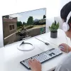 UGREEN USB uz 3,5 mm ārējais stereo skaņas adapteris - melns