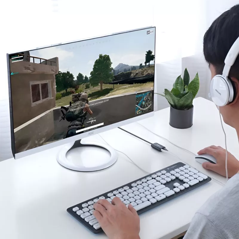 UGREEN USB uz 3,5 mm ārējais stereo skaņas adapteris - melns
