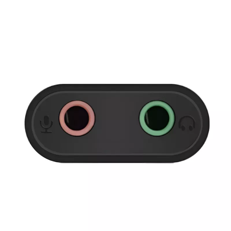 UGREEN USB uz 3,5 mm ārējais stereo skaņas adapteris - melns
